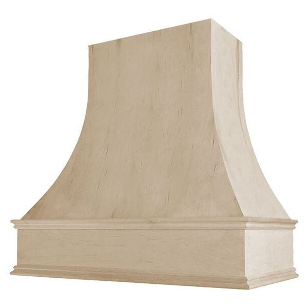 Rose Hill Cabinets curved wood range hood