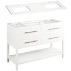 Double Vanities styled