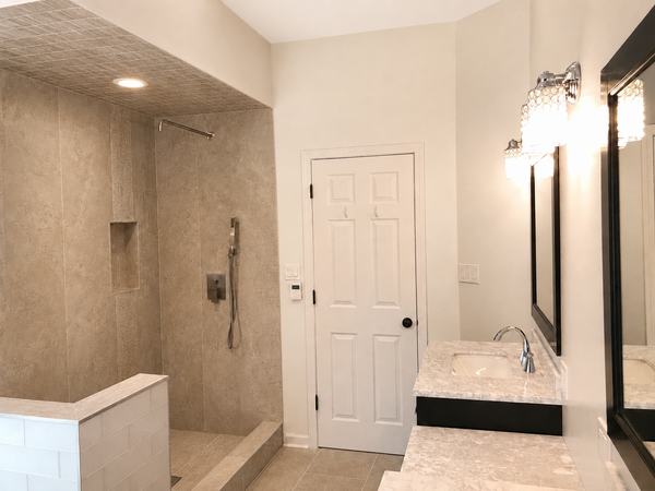 Shower Wall and Floor Tile: One Look, Two Very Different Jobs