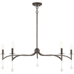 Laramie 5-Light Chandelier in Chelsea Gold