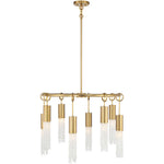 Chelsea 8-Light Chandelier in Warm Brass