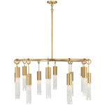 Chelsea 12-Light Chandelier in Warm Brass