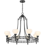 Allston Chandelier - Matte Black