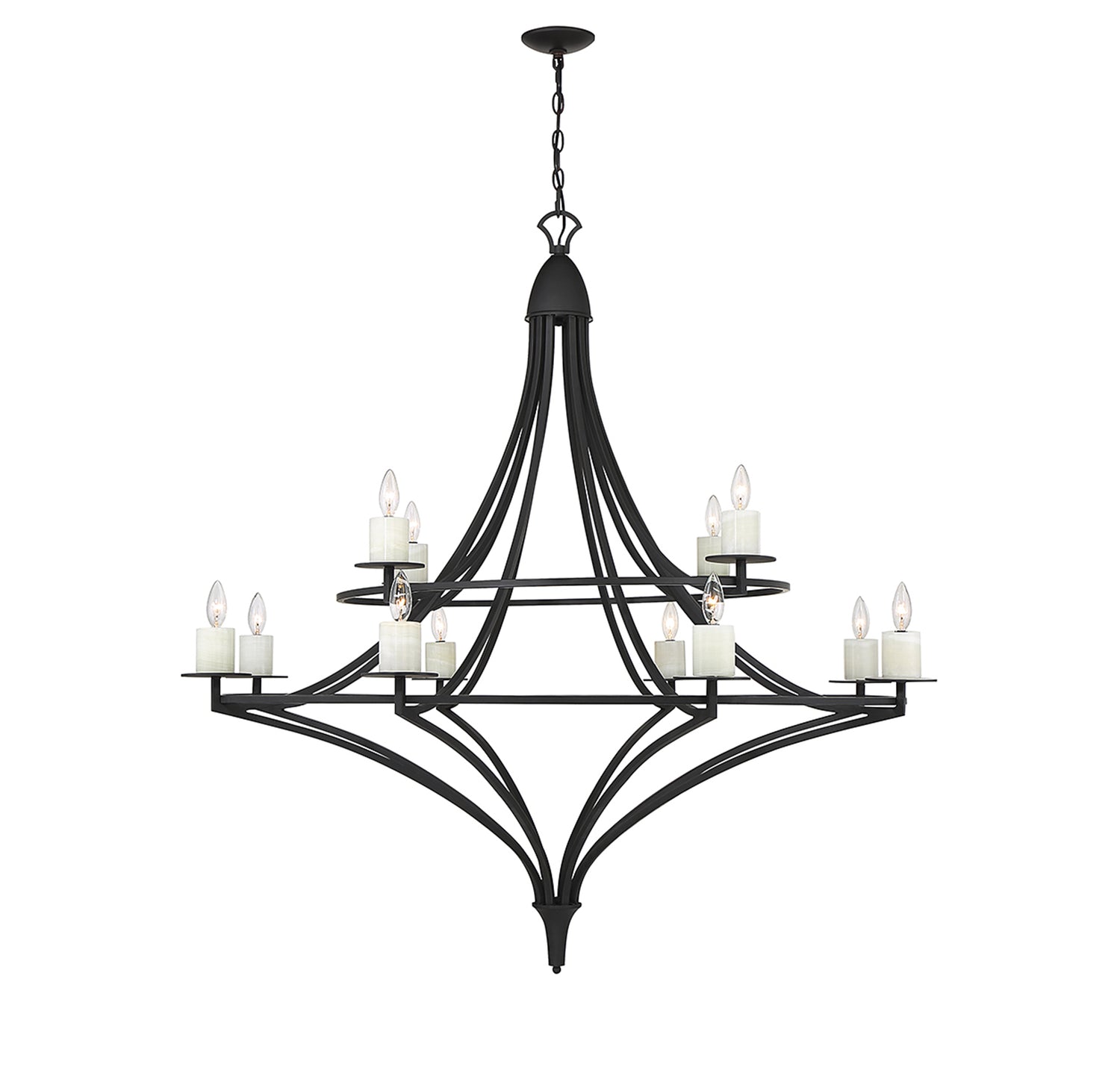Director 12-Light Chandelier