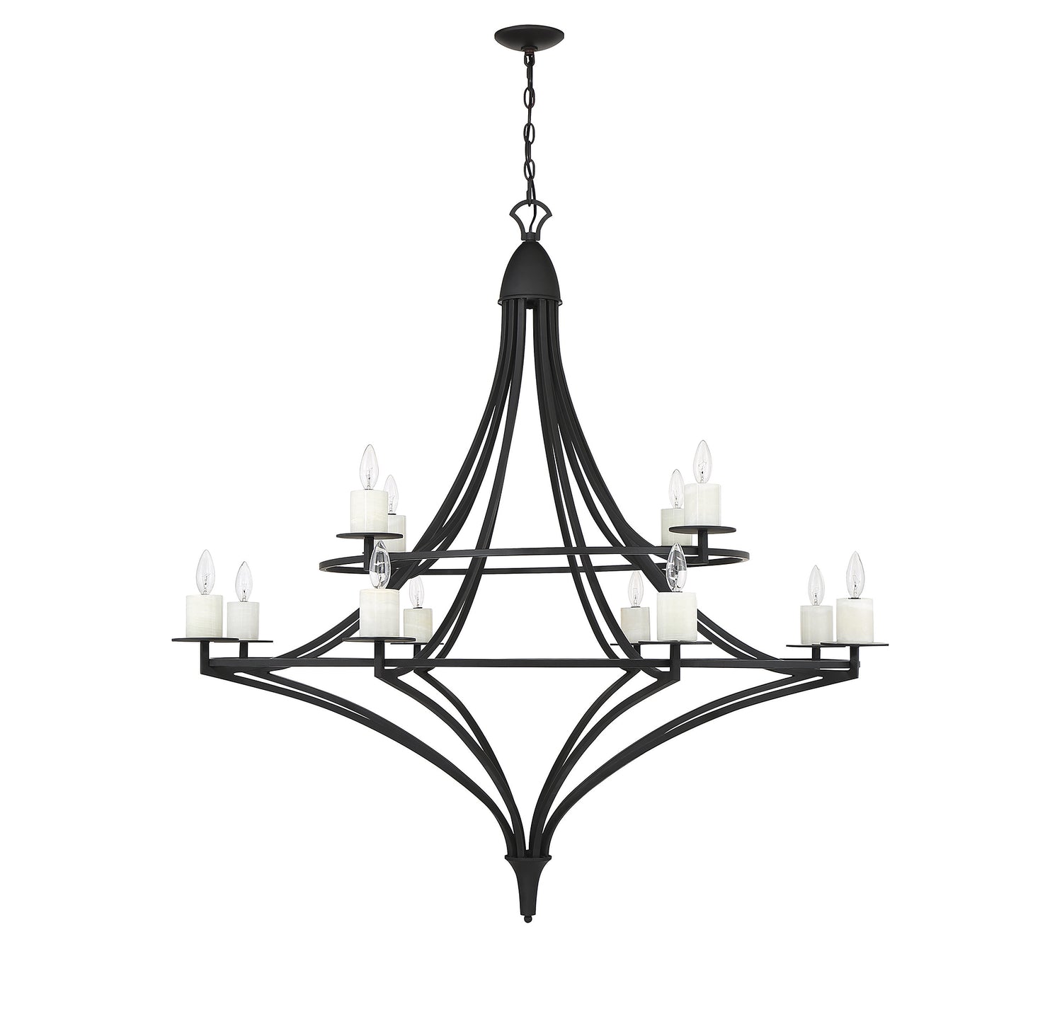Director 12-Light Chandelier
