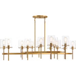 Vista 16-Light Chandelier in Matte Black