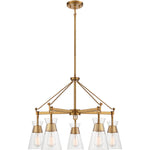 Lakewood 5-Light Chandelier in Matte Black