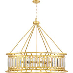Daintree 10-Light Chandelier in True Gold