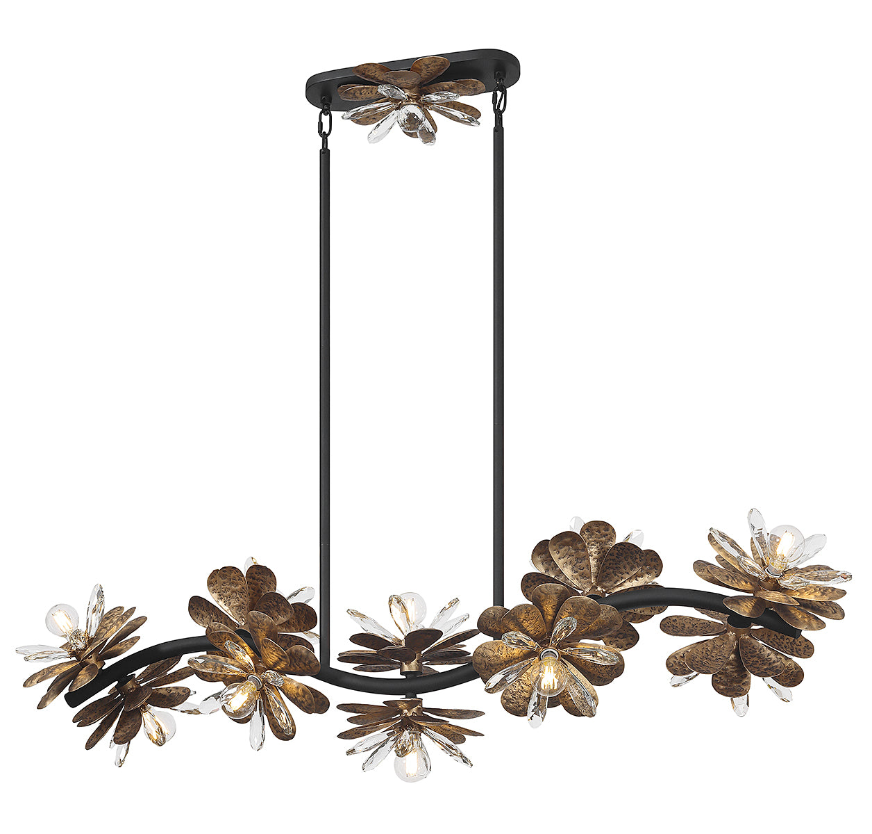 Giselle 10-Light Linear Chandelier