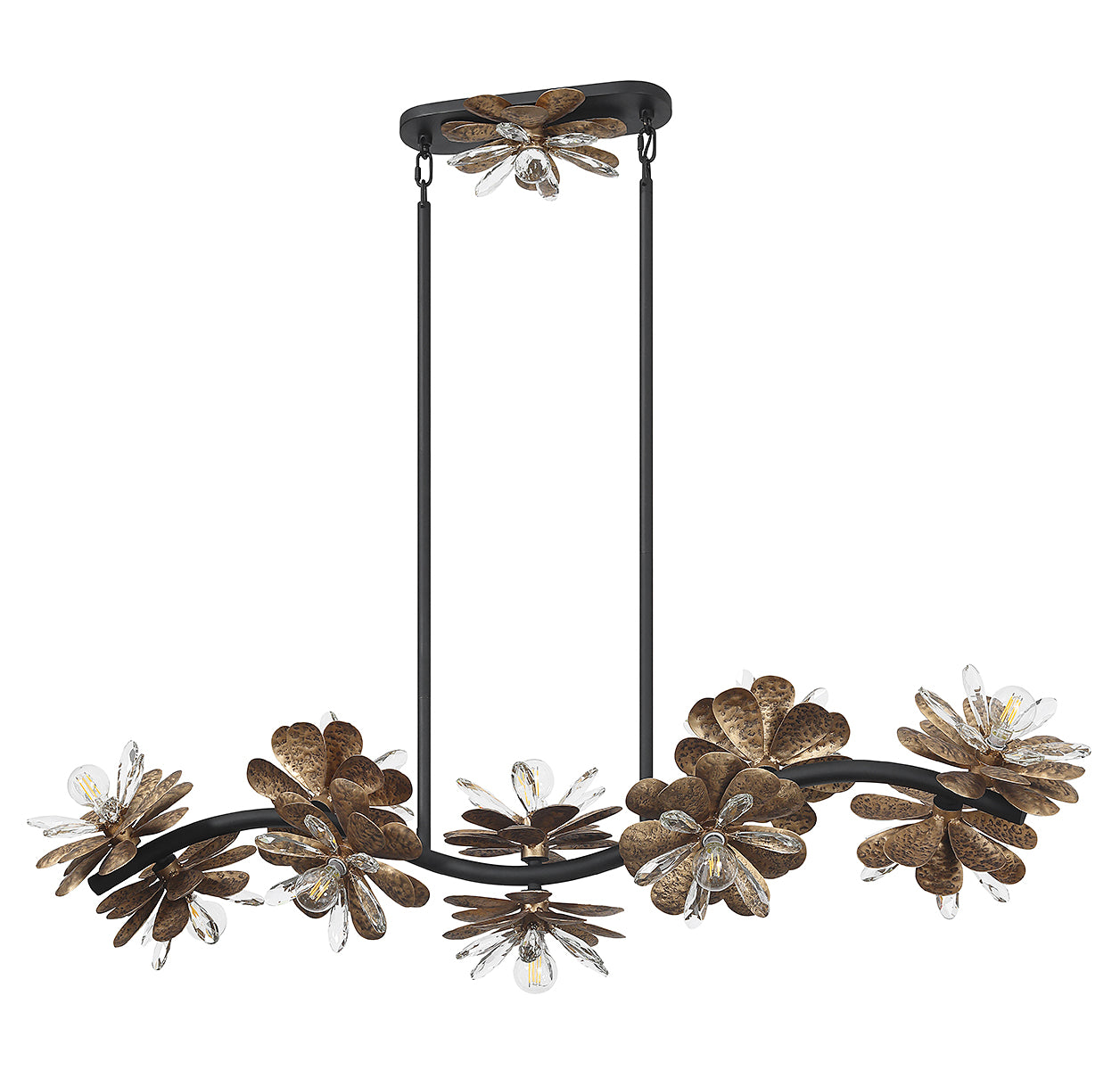 Giselle 10-Light Linear Chandelier