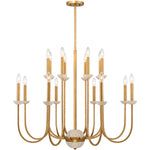 Oakhurst 16-Light Chandelier in Antique Gold