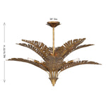 Palmera 10-Light Chandelier by Savoy House