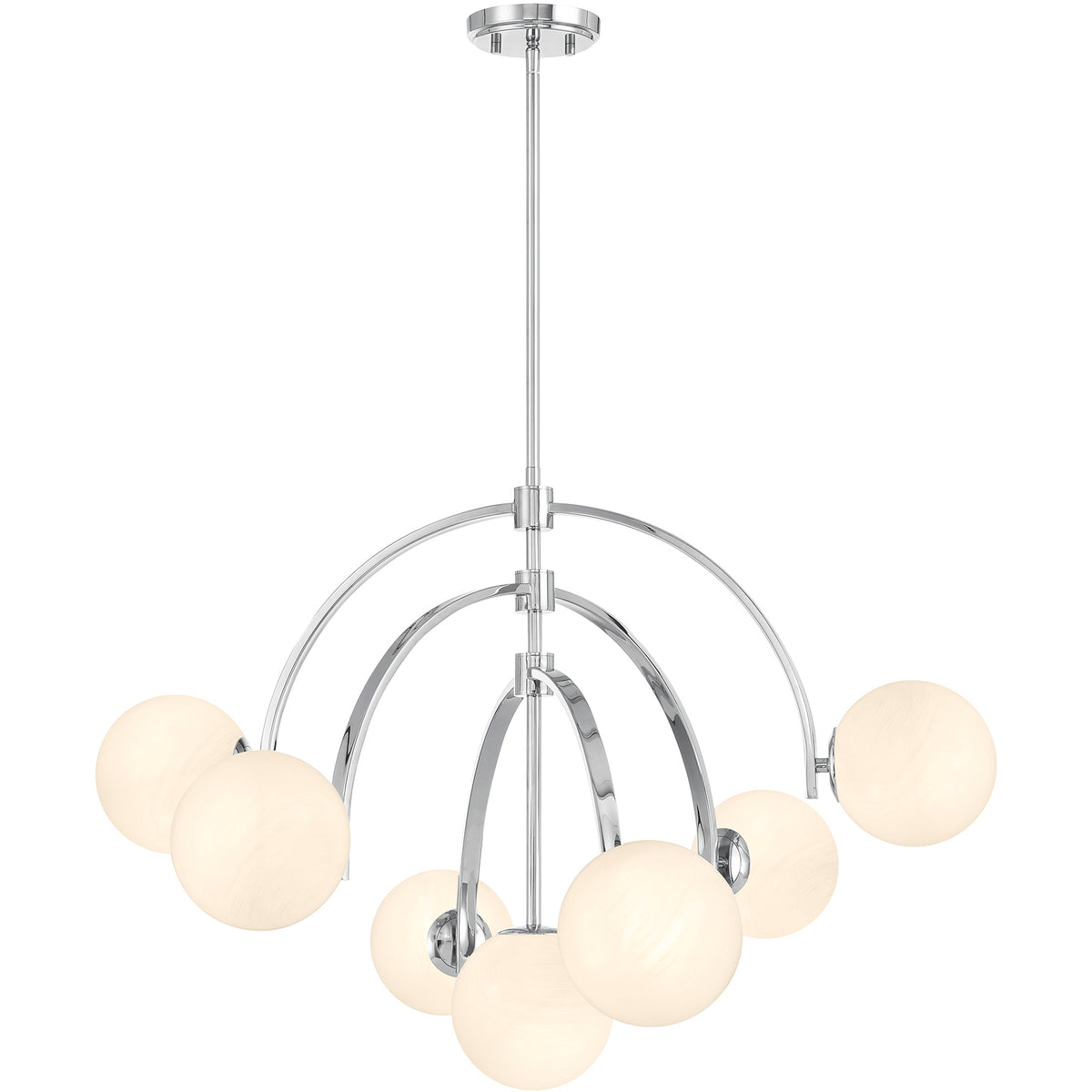 Marias 7-Light Chandelier in Matte Black