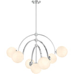 Marias 7-Light Chandelier in Matte Black