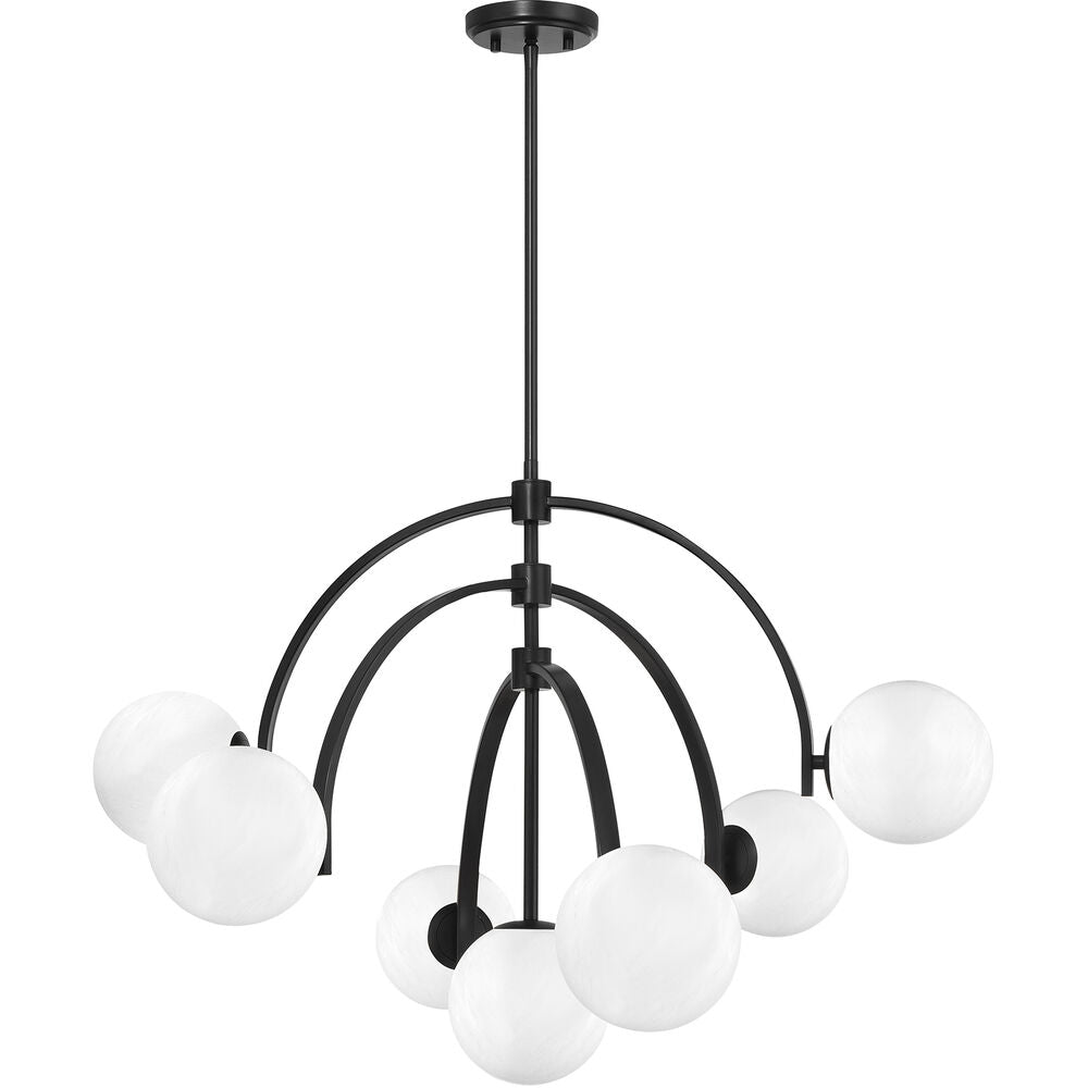 Savoy House Marias 7-Light Chandelier — Matte Black
