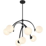 Savoy House Marias 7-Light Chandelier — Matte Black