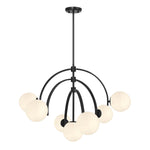 Savoy House Marias 7-Light Chandelier — Matte Black