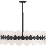 Boca 10-Light Chandelier in Matte Black