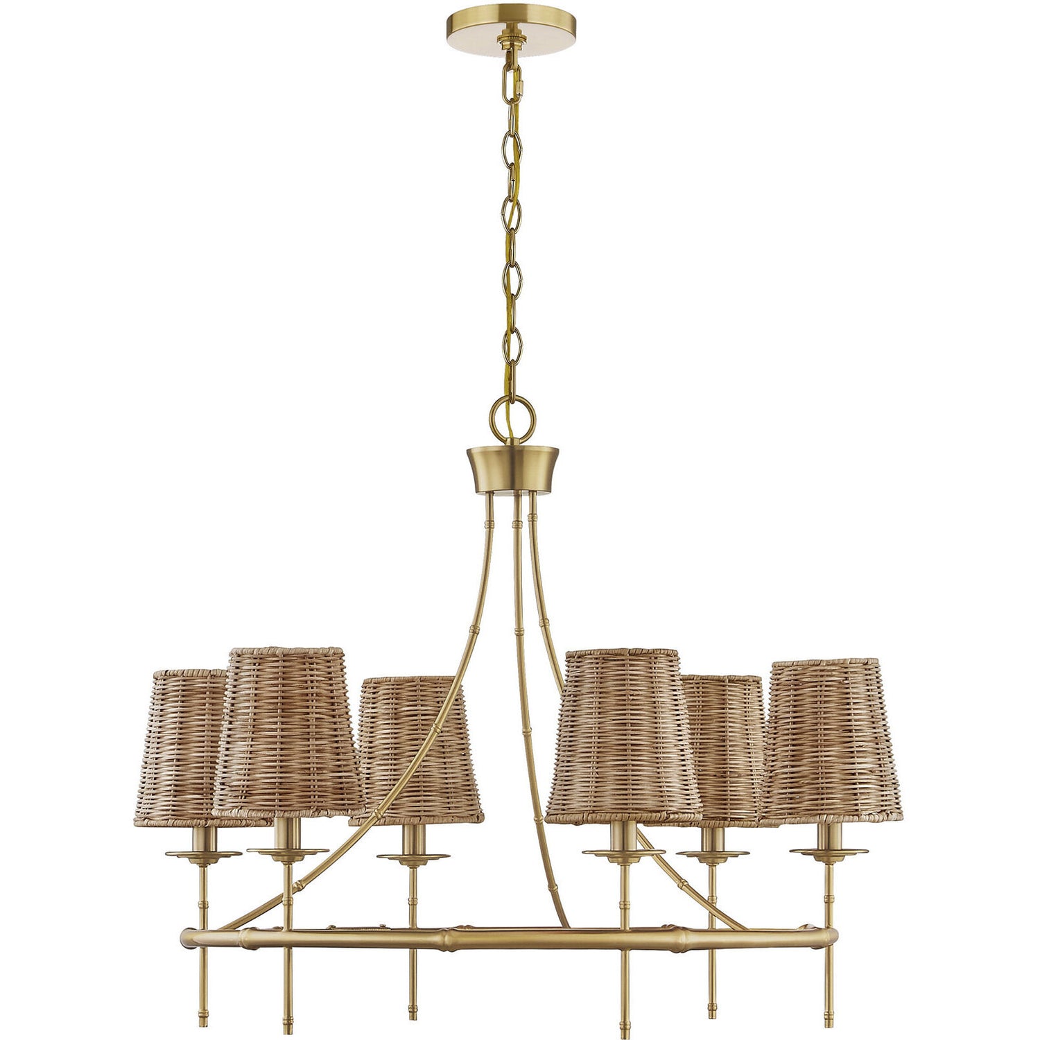 Ashbury 6-Light Chandelier by Savoy House