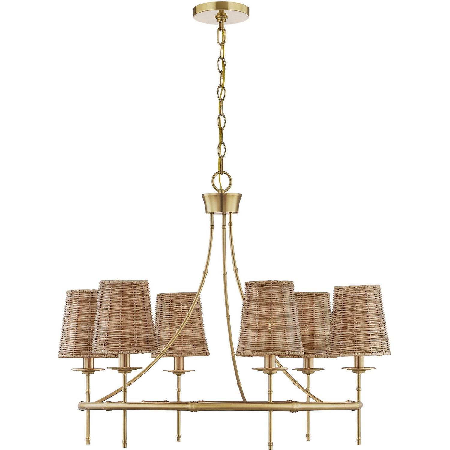 Ashbury 6-Light Chandelier by Savoy House