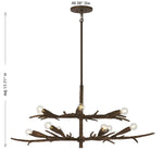 Palisades 12-Light Chandelier by Savoy House