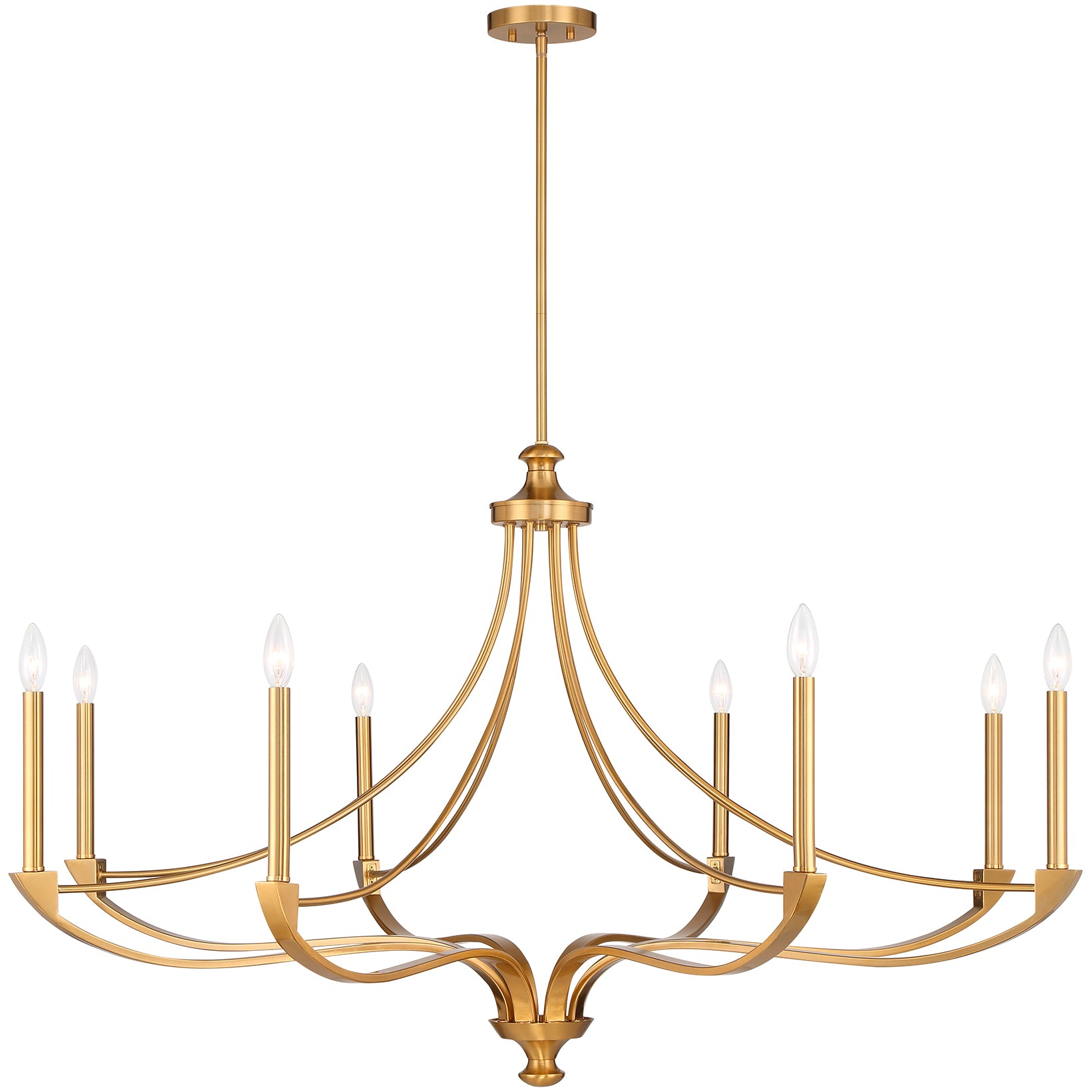 Preserve 8-Light Chandelier in Matte Black