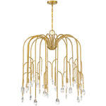 Anholt 8-Light Chandelier in Noble Brass