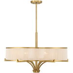Wynwood 6-Light Chandelier in Warm Brass
