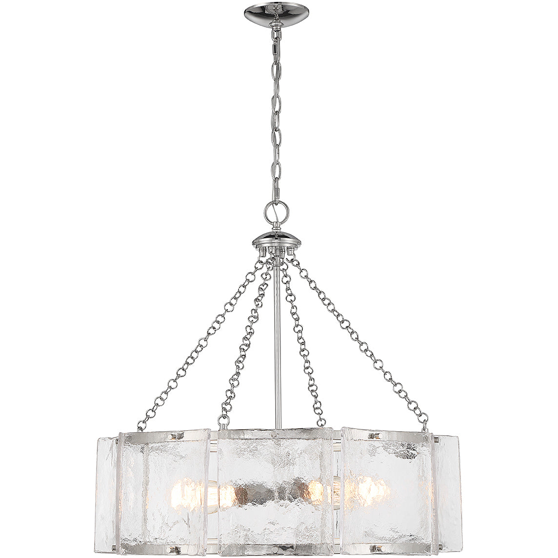 Genry 5-Light Pendant in Matte Black