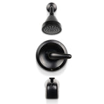 MSI Single-Handle Tub & Shower Faucet 608 Matte Black