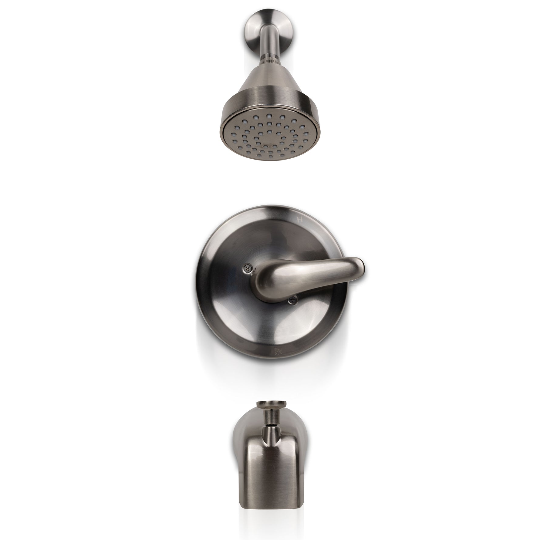 MSI Single-Handle Tub & Shower Faucet 608 Brushed Nickel