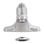 MSI Single-Handle Centerset Bathroom Faucet 406 in Chrome - profile view