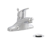 MSI Single-Handle Centerset Bathroom Faucet 406 in Chrome