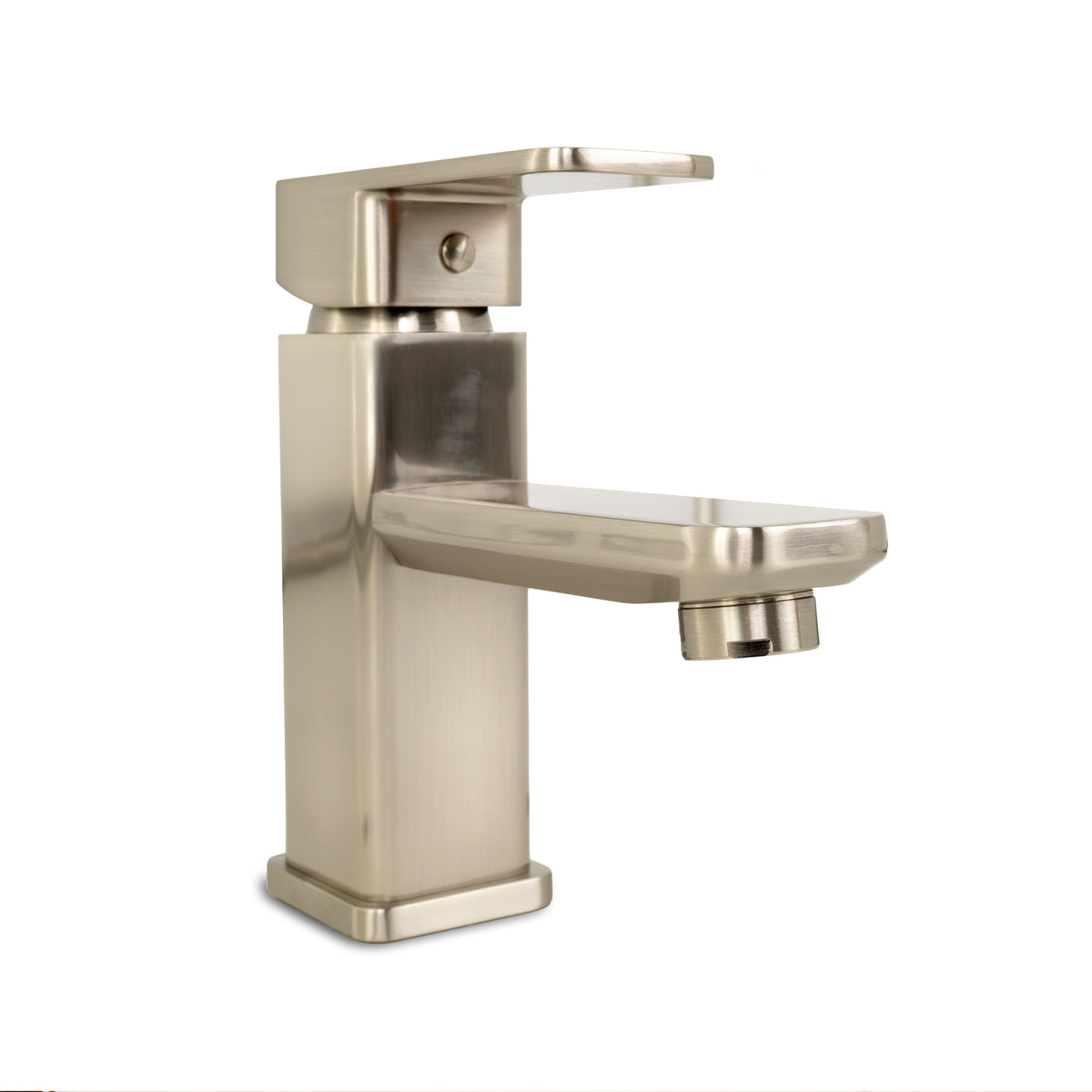 MSI Single-Handle Centerset Bathroom Faucet 401 in Brushed Nickel