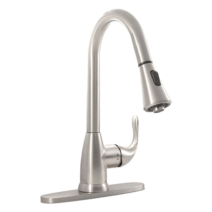 MSI 803 Pull-Down Kitchen Faucet in Brushed Nickel