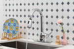 MSI 802 Chrome kitchen faucet installed in kitchen