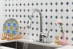 MSI 802 Chrome kitchen faucet room scene