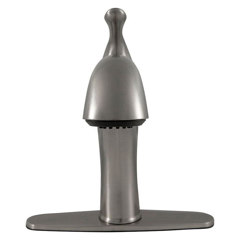 MSI 804 Brushed Nickel kitchen faucet profile view