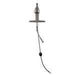 MSI 804 Brushed Nickel kitchen faucet angle view