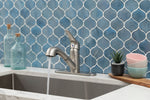 MSI 805 Brushed Nickel kitchen faucet room scene