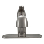 MSI 805 Brushed Nickel kitchen faucet profile view