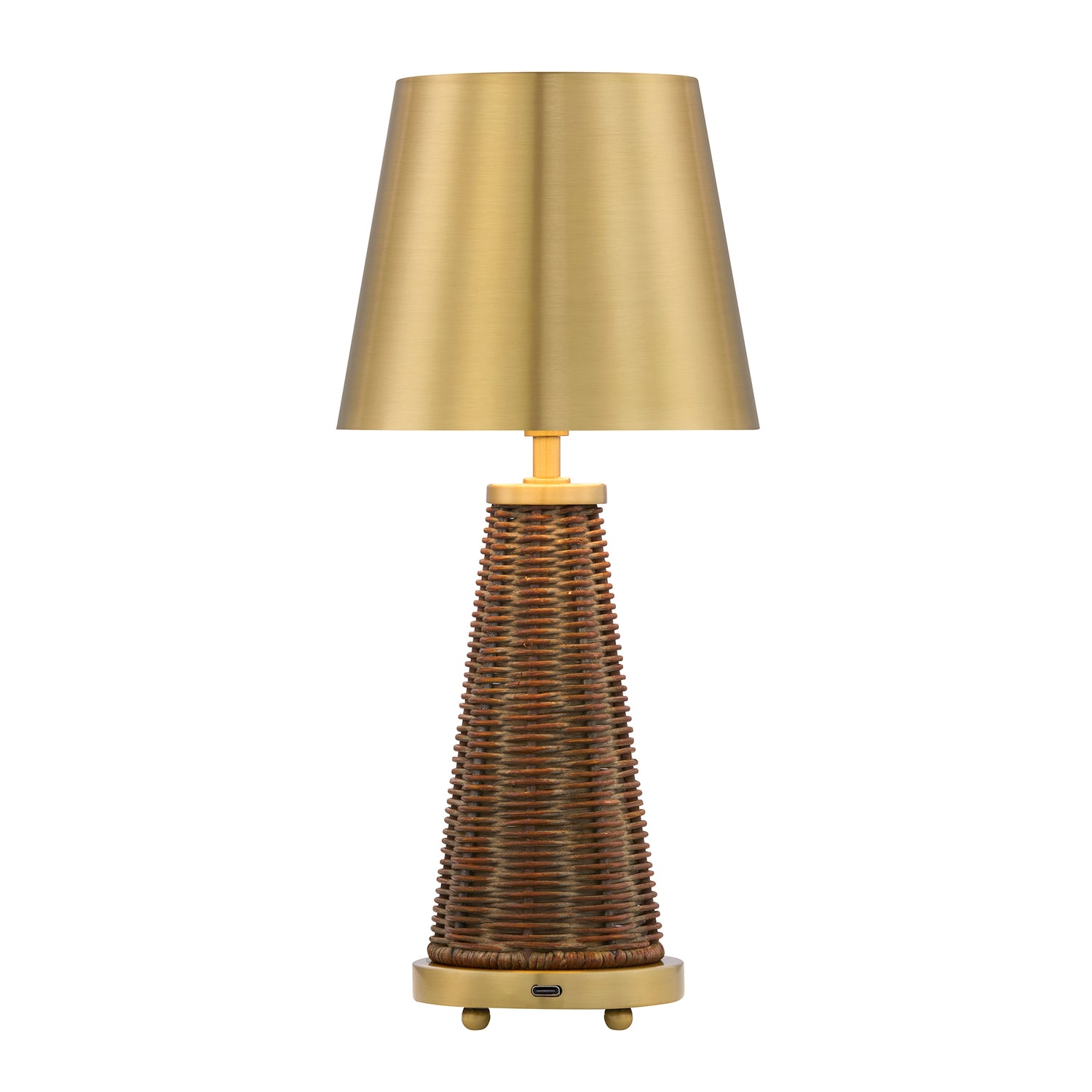 Hazel 1-Light Rechargable Table Lamp
