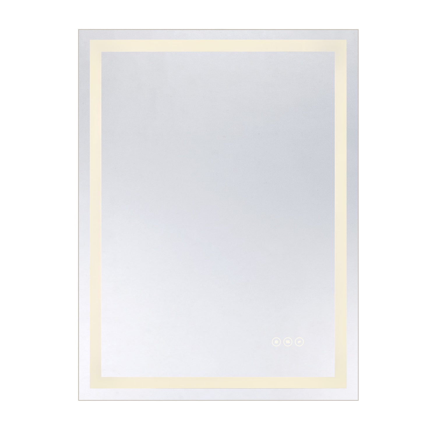 Beckett LED Rectangle Frontlit and Backlit Mirror