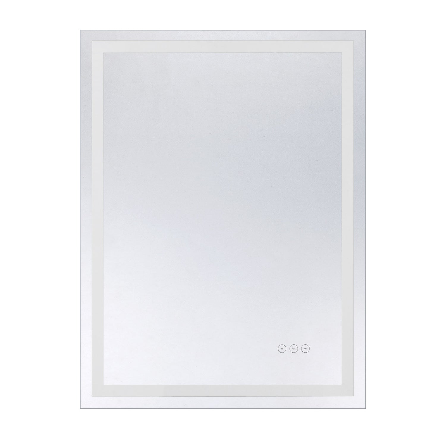 Beckett LED Rectangle Frontlit and Backlit Mirror