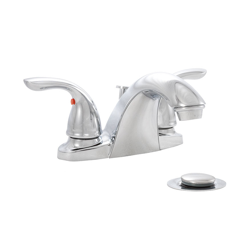 MSI Two-Handle Centerset Bathroom Faucet 403 Chrome