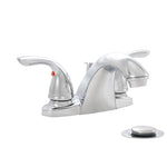 MSI Two-Handle Centerset Bathroom Faucet 403 Chrome