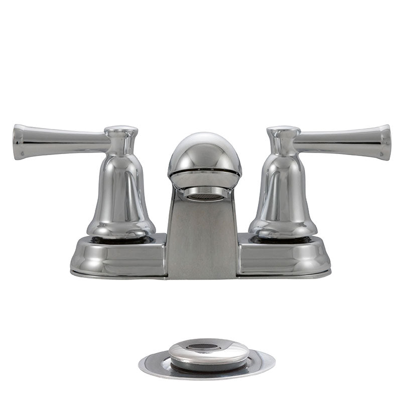 MSI 410 Chrome bathroom faucet profile