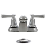 MSI 410 Chrome bathroom faucet profile