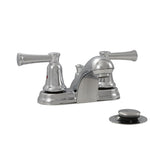 MSI Two-Handle Centerset Bathroom Faucet 410 Chrome