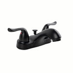 MSI Two-Handle Centerset Bathroom Faucet 405 in Matte Black
